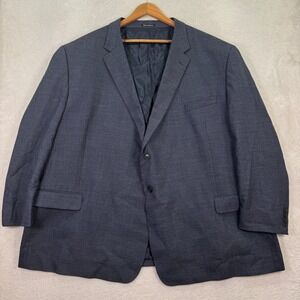 Joseph Feiss Gold Men 58R Big Tall Executive Fit Wool Blend Blazer Casual Preppy